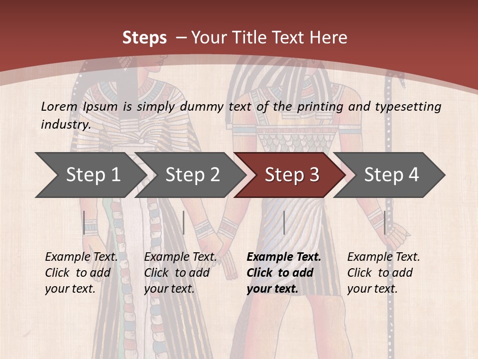 Mystery Antique Papyrus PowerPoint Template