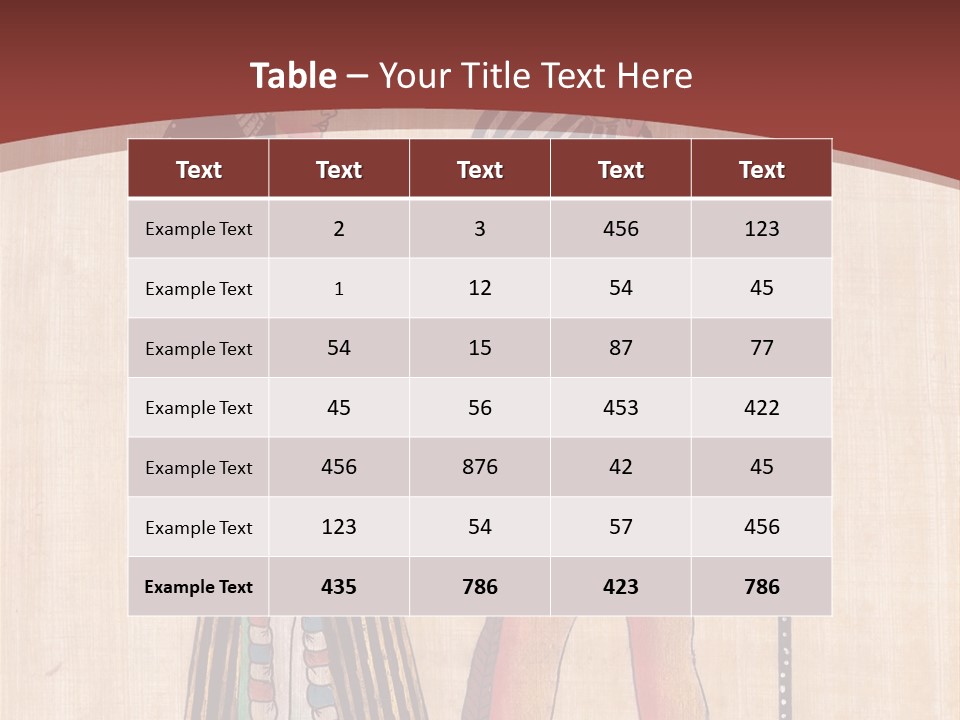 Mystery Antique Papyrus PowerPoint Template