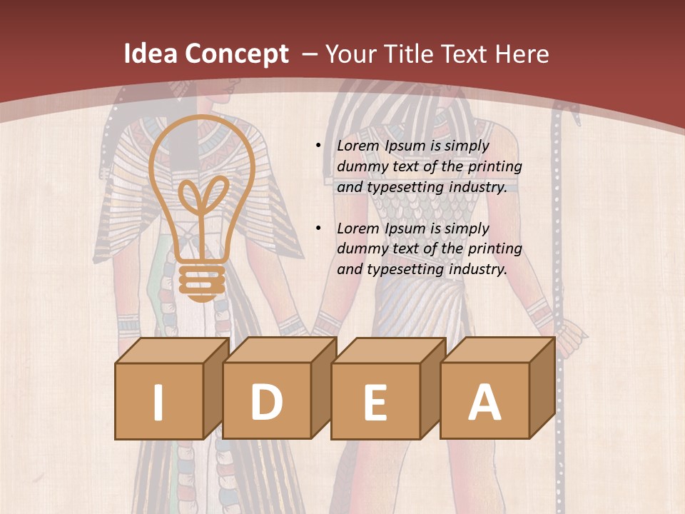 Mystery Antique Papyrus PowerPoint Template