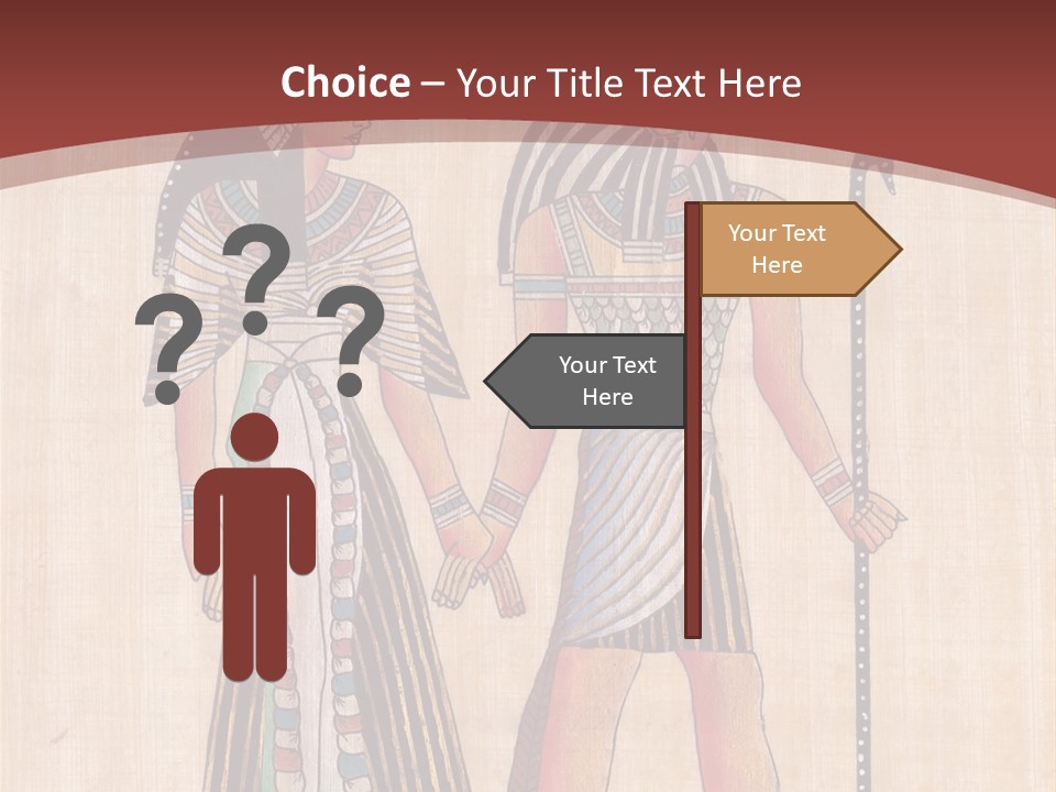 Mystery Antique Papyrus PowerPoint Template