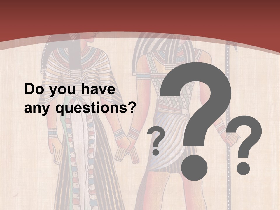 Mystery Antique Papyrus PowerPoint Template