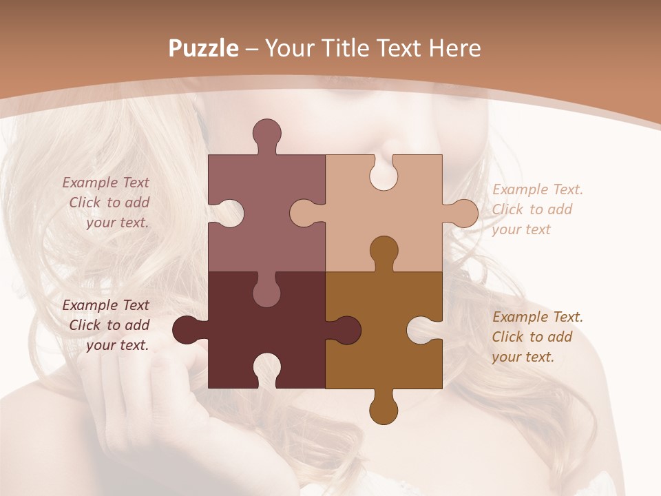 Shiny White Bridal PowerPoint Template