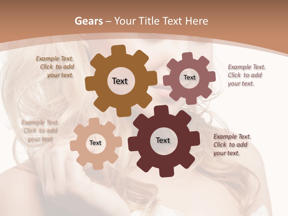 Shiny White Bridal PowerPoint Template