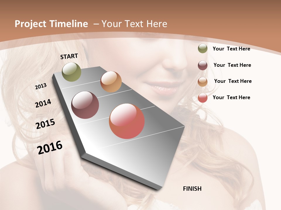 Shiny White Bridal PowerPoint Template