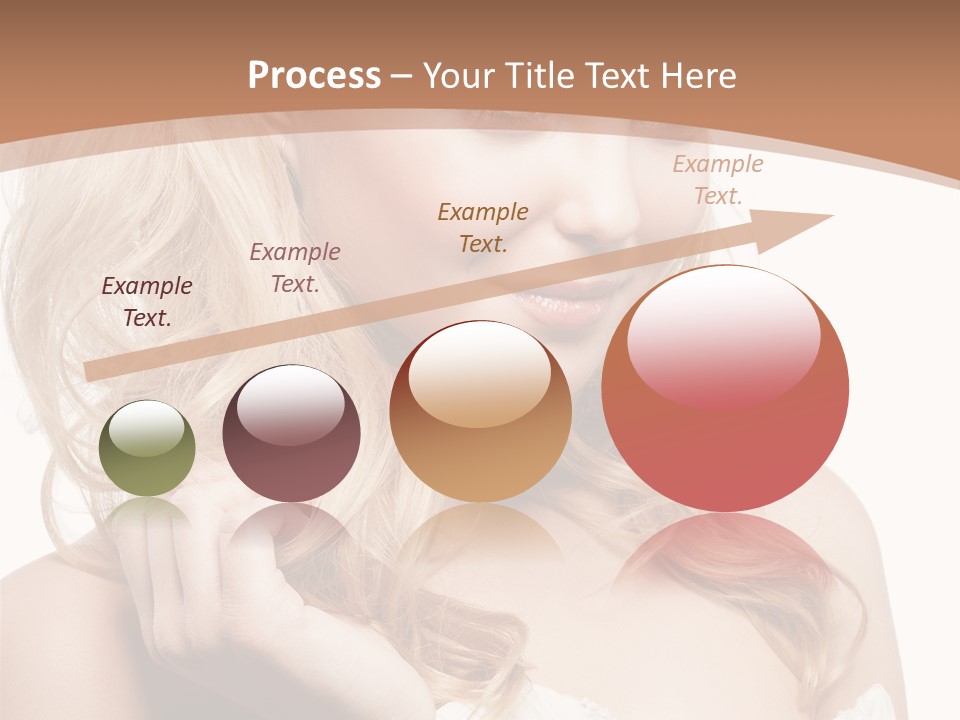 Shiny White Bridal PowerPoint Template