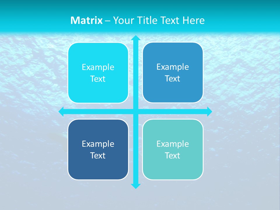 Tiempo Libre Agua Marino PowerPoint Template