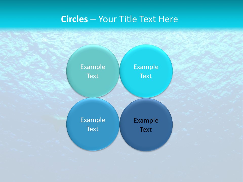 Tiempo Libre Agua Marino PowerPoint Template
