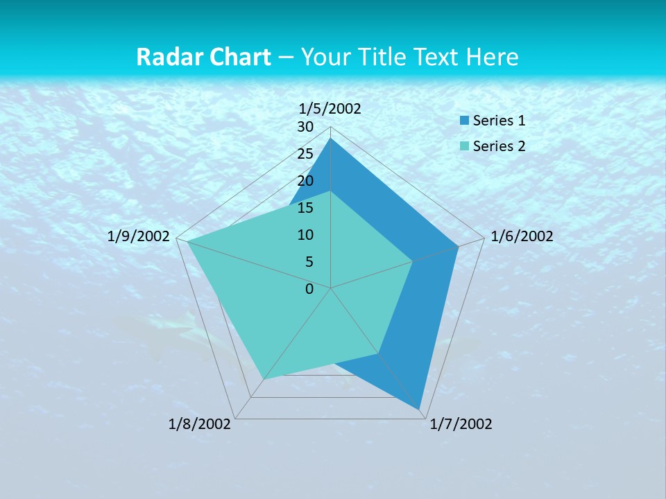 Tiempo Libre Agua Marino PowerPoint Template