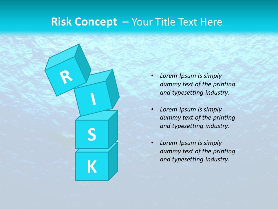 Tiempo Libre Agua Marino PowerPoint Template