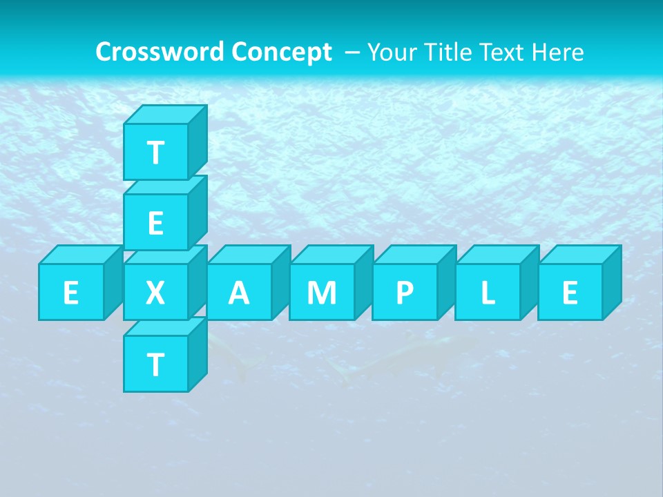 Tiempo Libre Agua Marino PowerPoint Template