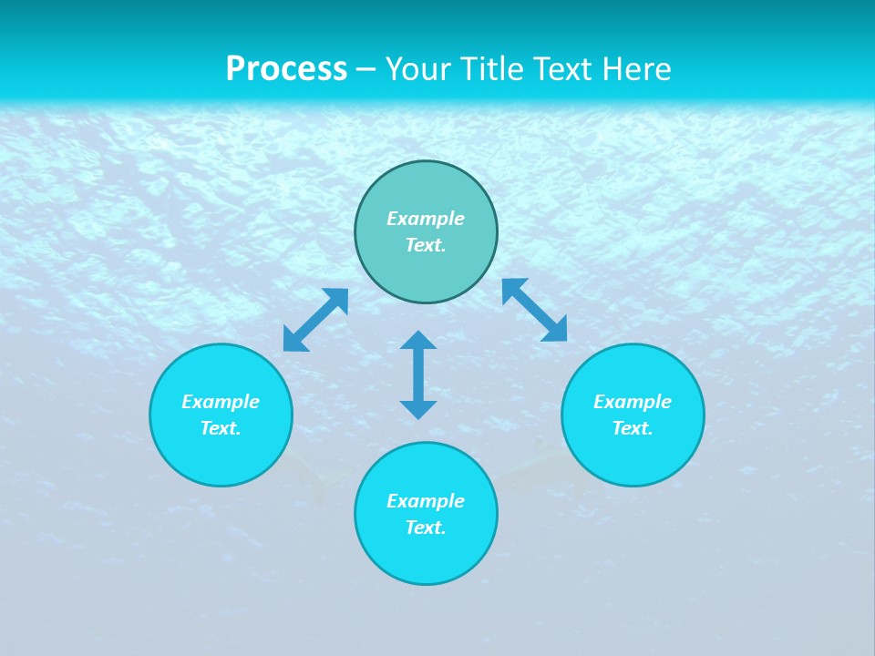 Tiempo Libre Agua Marino PowerPoint Template