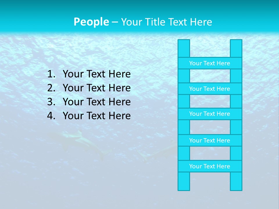 Tiempo Libre Agua Marino PowerPoint Template