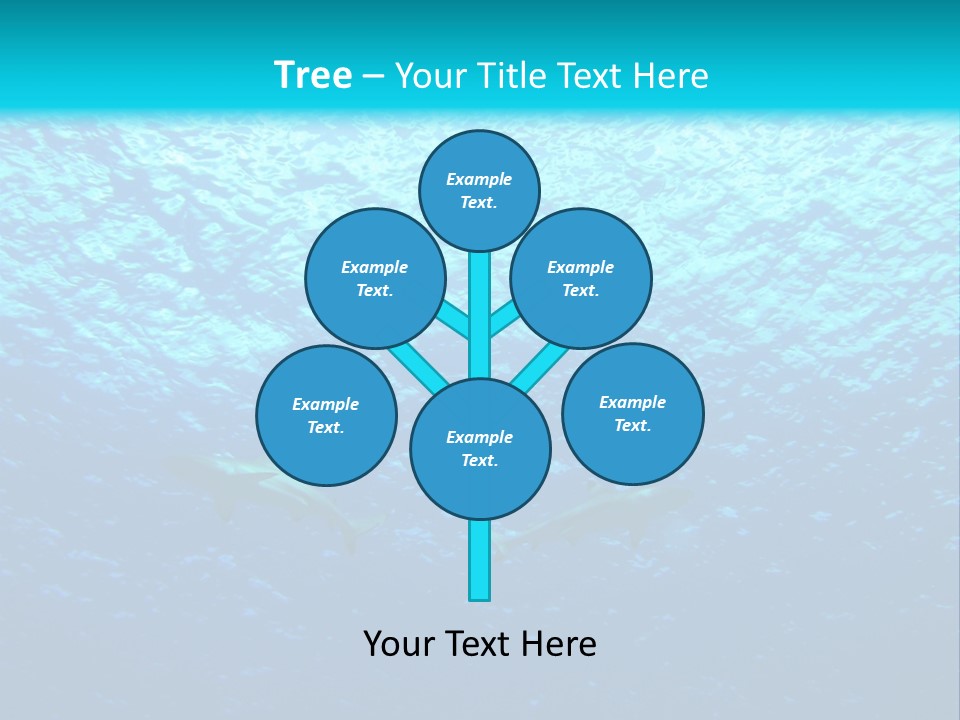 Tiempo Libre Agua Marino PowerPoint Template