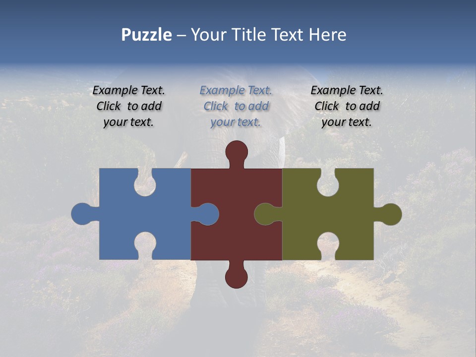 Surreal Shadow Unreal PowerPoint Template