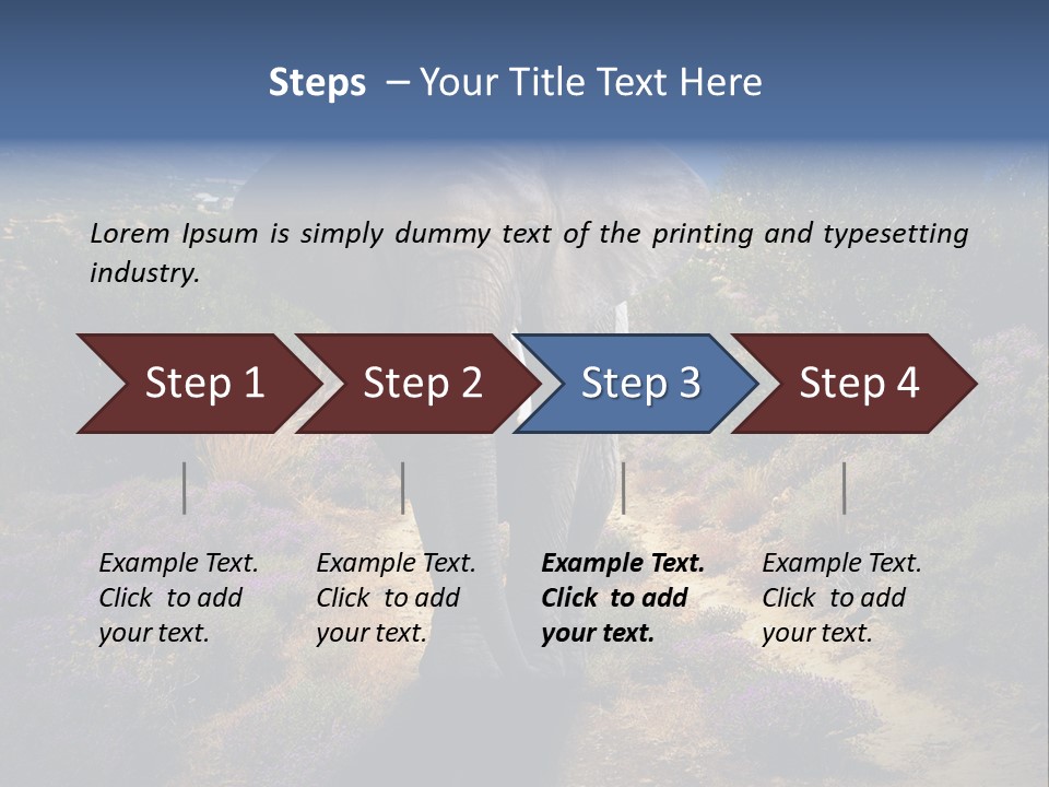 Surreal Shadow Unreal PowerPoint Template