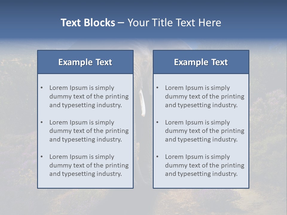 Surreal Shadow Unreal PowerPoint Template