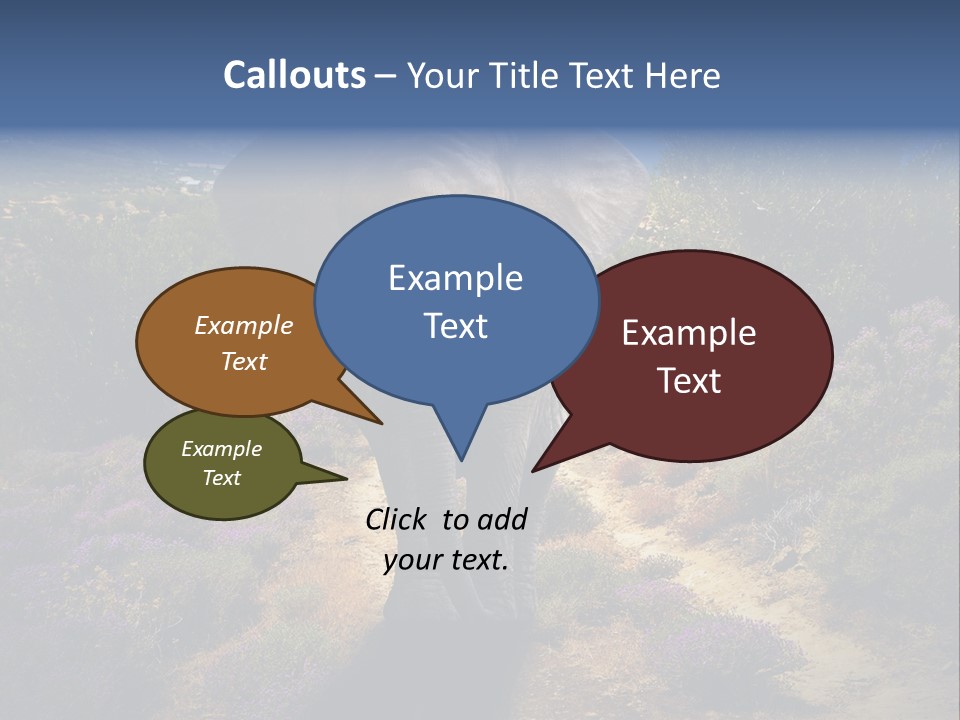 Surreal Shadow Unreal PowerPoint Template