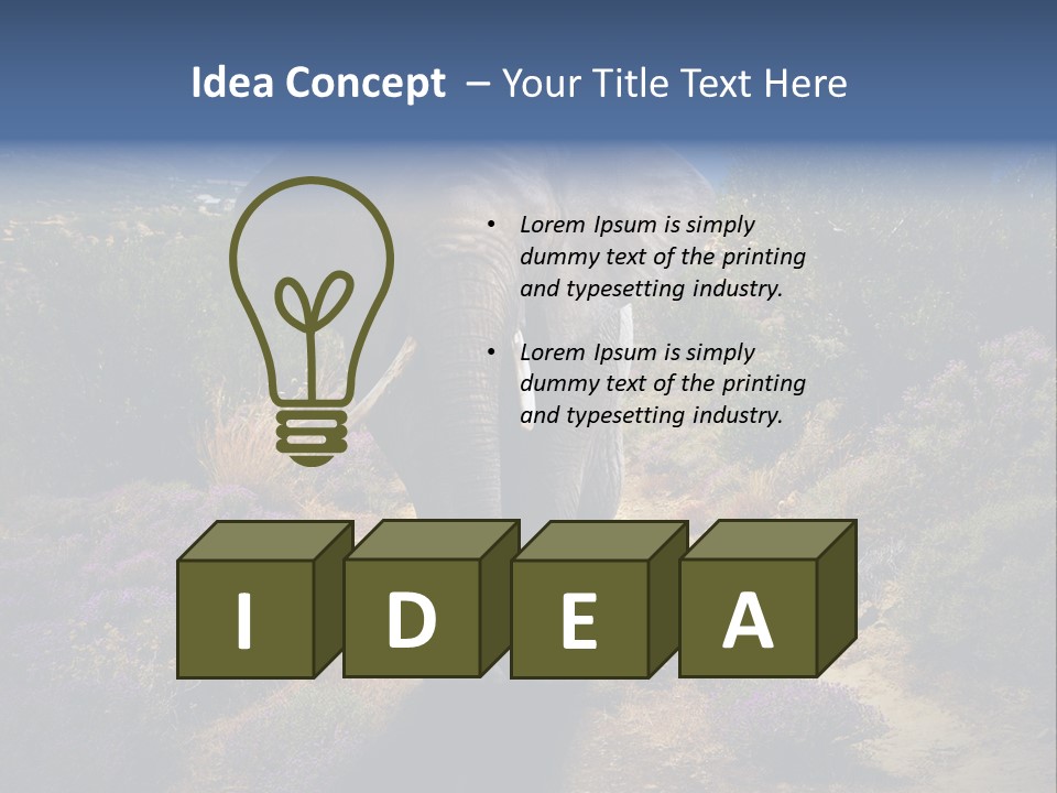 Surreal Shadow Unreal PowerPoint Template