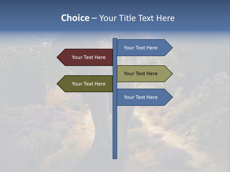 Surreal Shadow Unreal PowerPoint Template