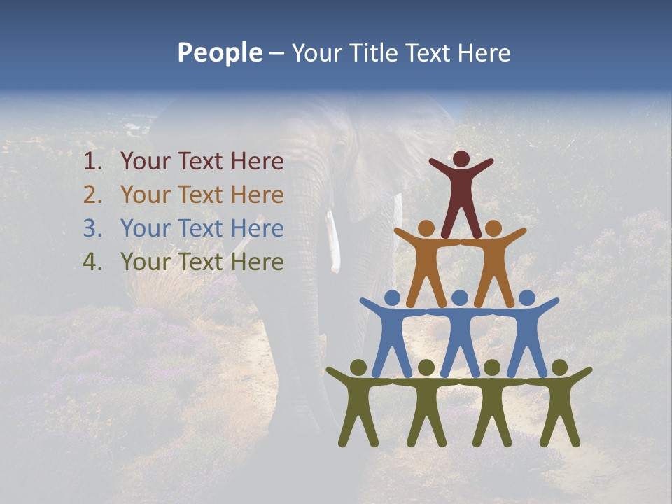 Surreal Shadow Unreal PowerPoint Template