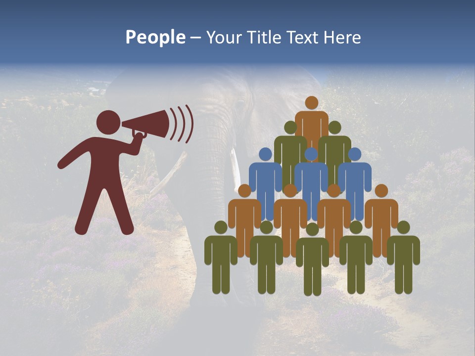 Surreal Shadow Unreal PowerPoint Template