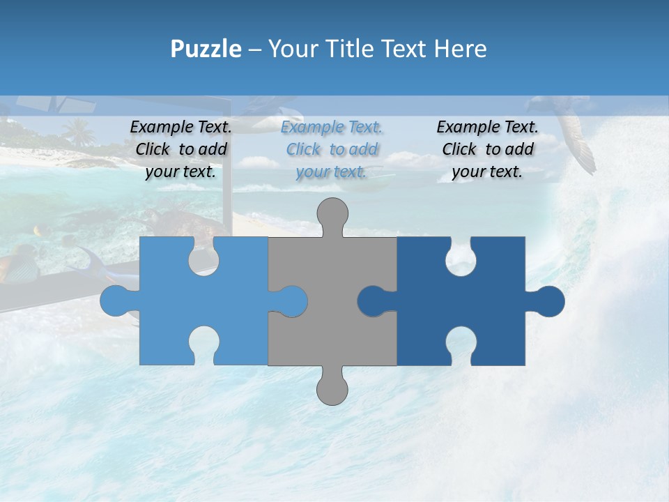 Tourism Banner Lcd PowerPoint Template