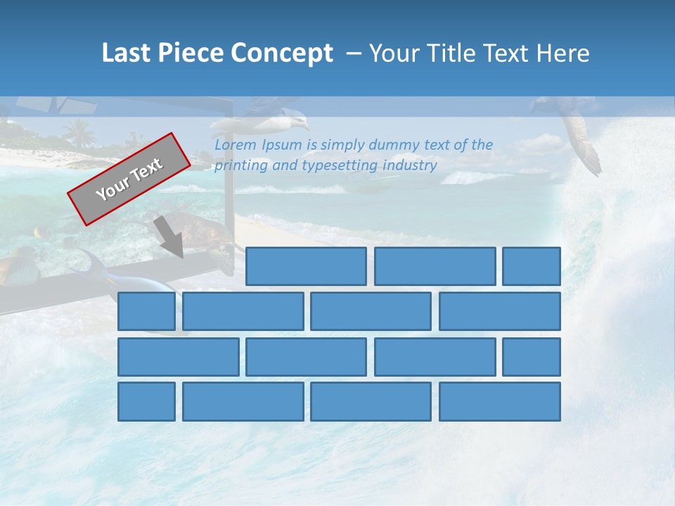 Tourism Banner Lcd PowerPoint Template