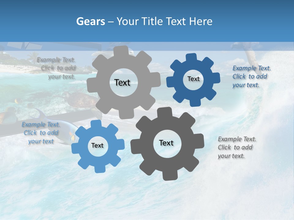 Tourism Banner Lcd PowerPoint Template