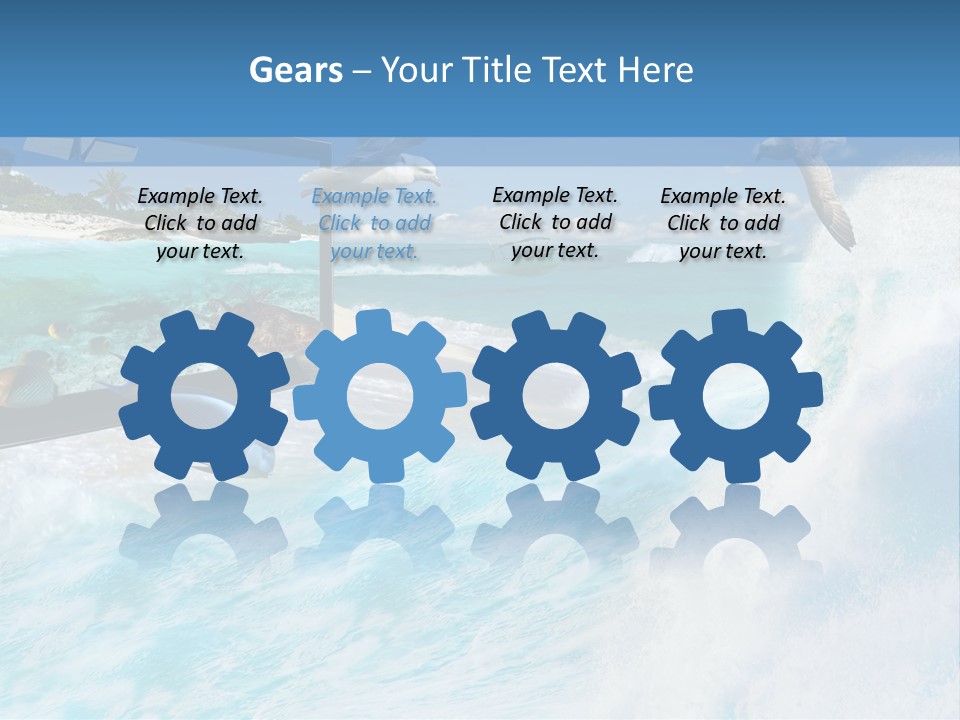 Tourism Banner Lcd PowerPoint Template