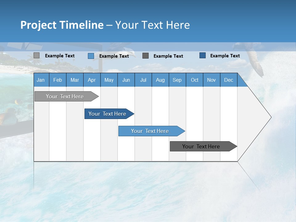 Tourism Banner Lcd PowerPoint Template