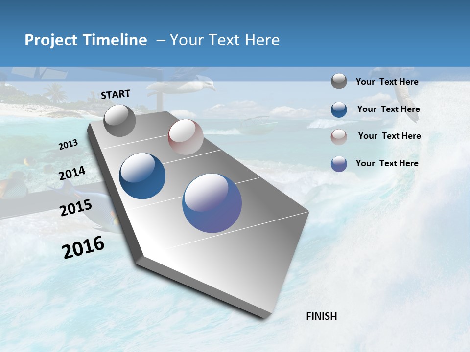 Tourism Banner Lcd PowerPoint Template