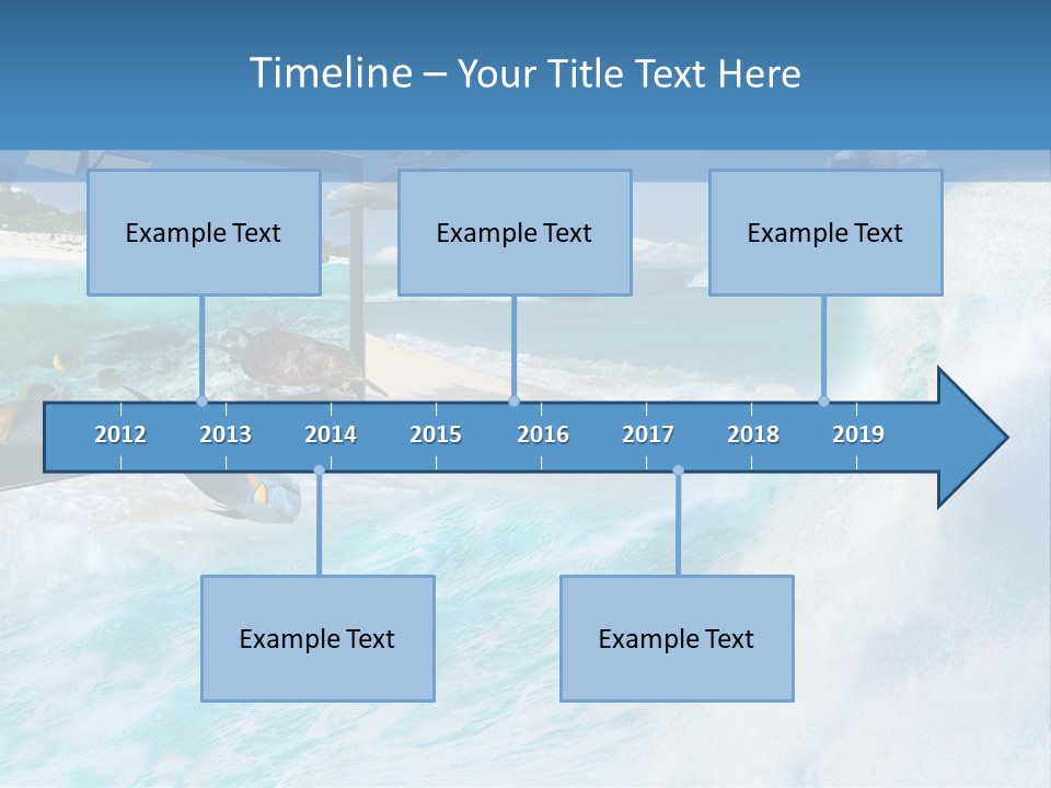 Tourism Banner Lcd PowerPoint Template