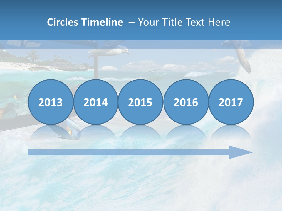 Tourism Banner Lcd PowerPoint Template