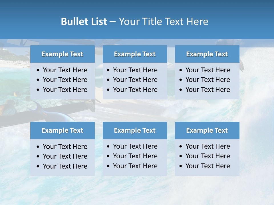 Tourism Banner Lcd PowerPoint Template