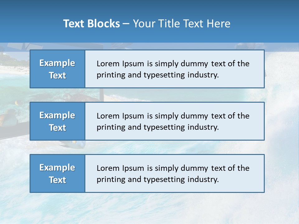 Tourism Banner Lcd PowerPoint Template