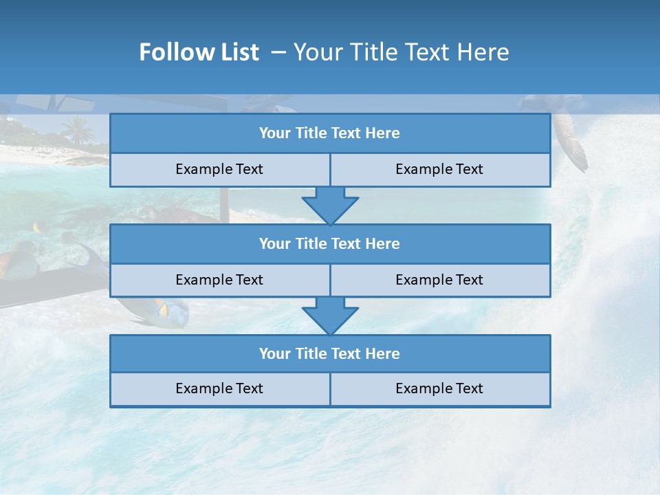 Tourism Banner Lcd PowerPoint Template