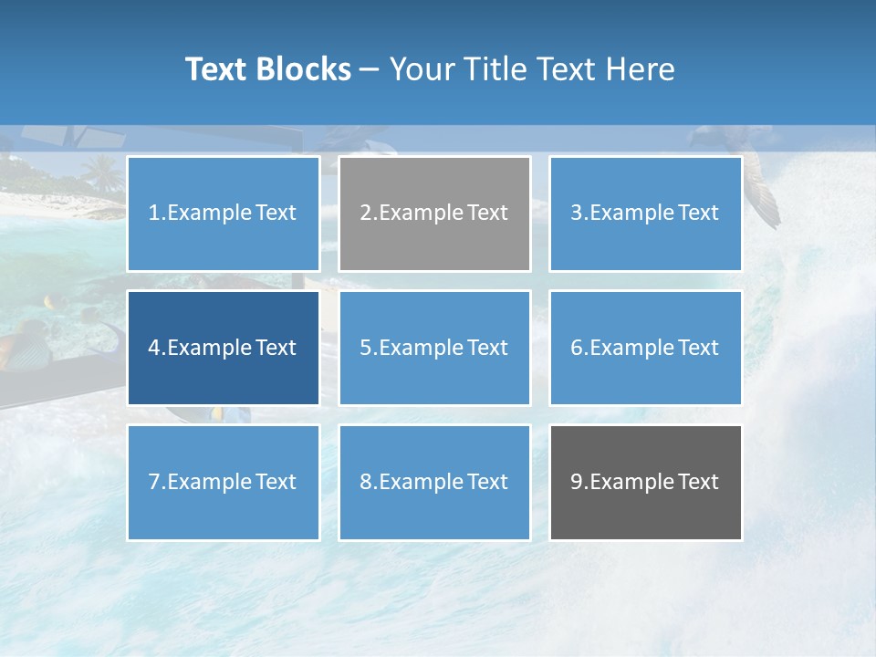 Tourism Banner Lcd PowerPoint Template