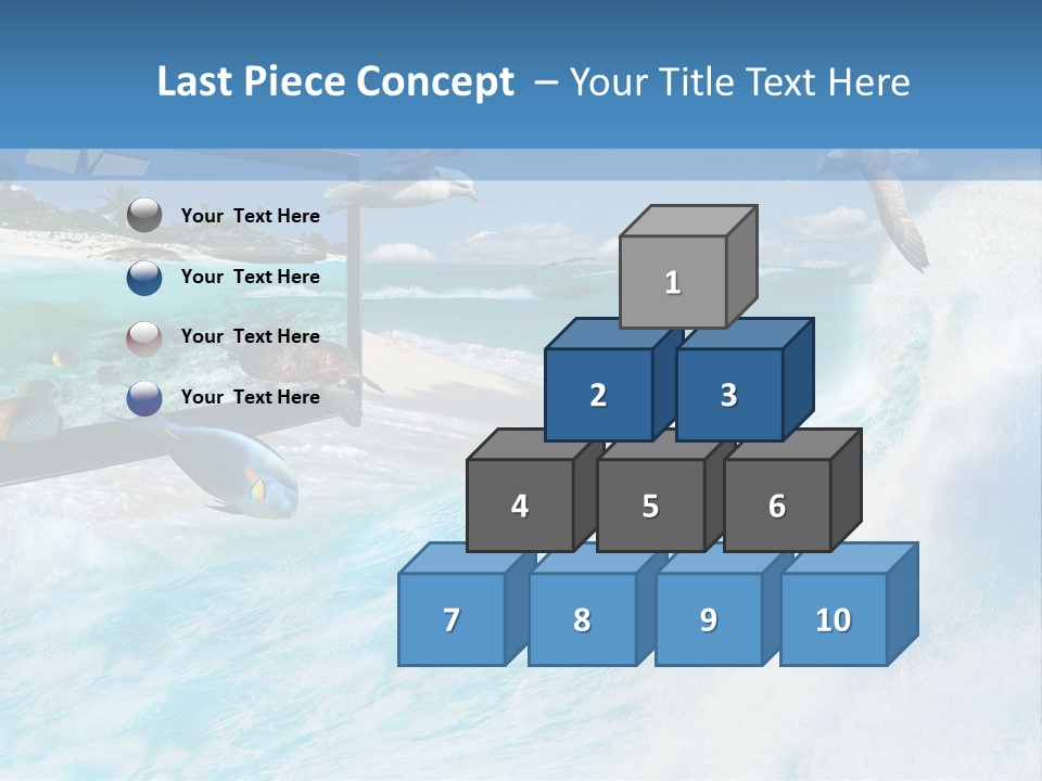 Tourism Banner Lcd PowerPoint Template