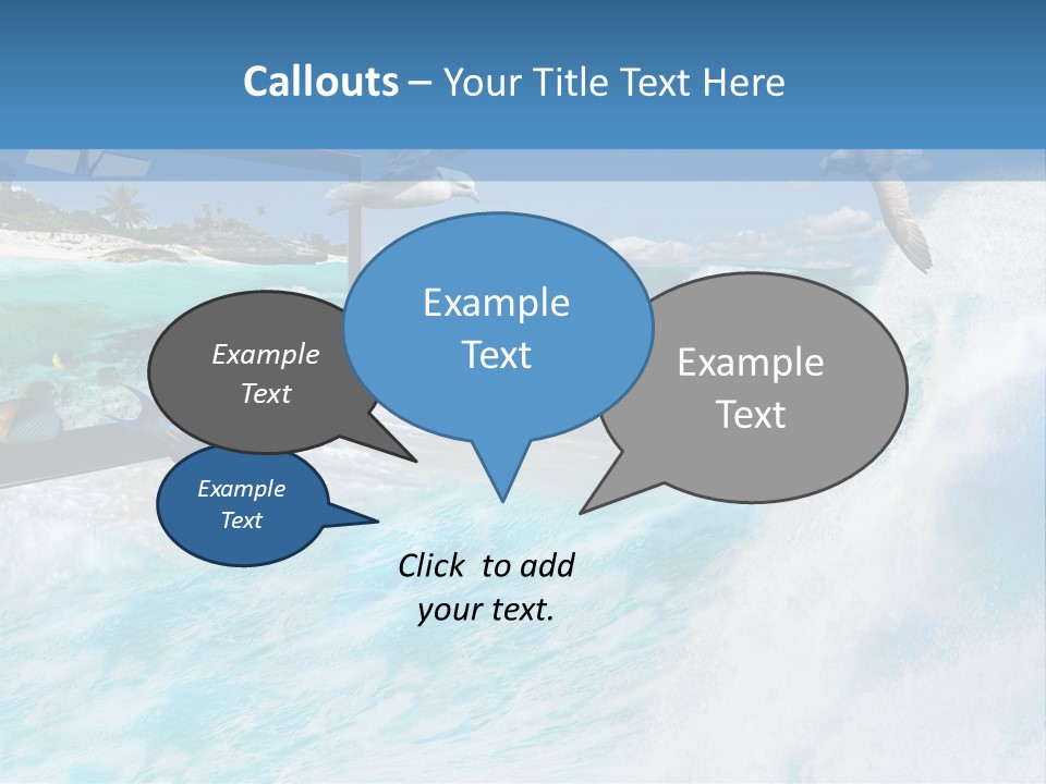 Tourism Banner Lcd PowerPoint Template