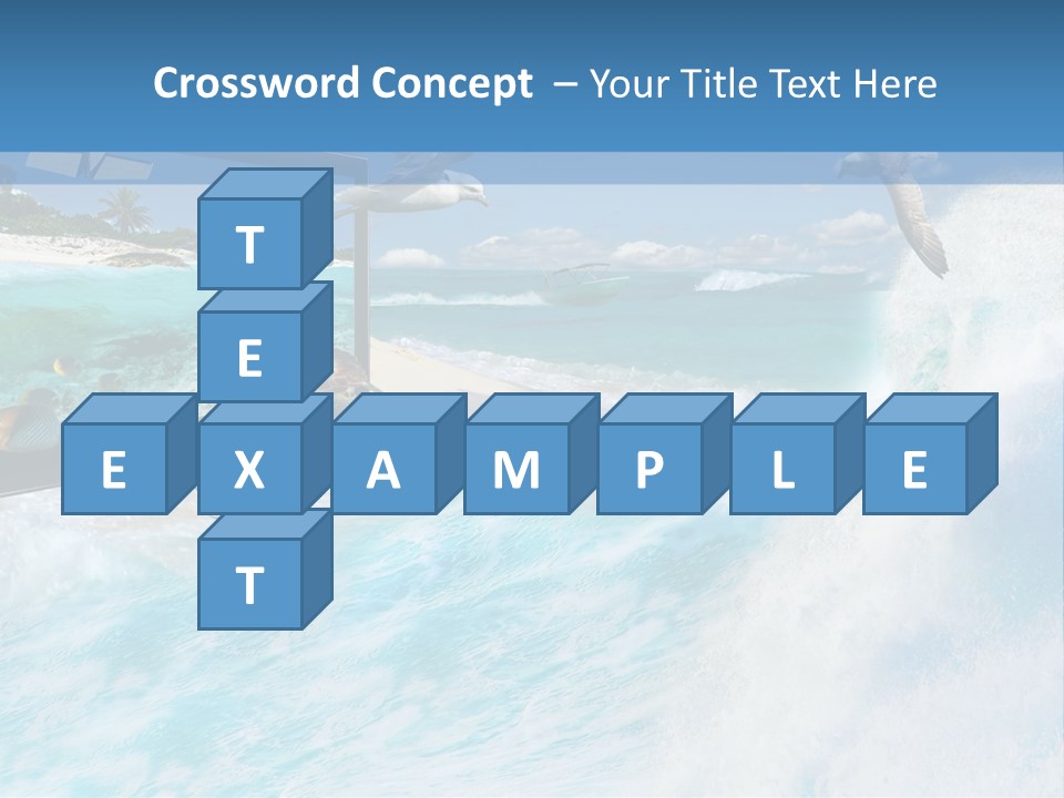 Tourism Banner Lcd PowerPoint Template