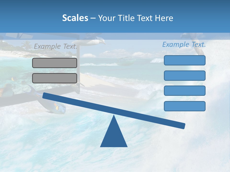 Tourism Banner Lcd PowerPoint Template