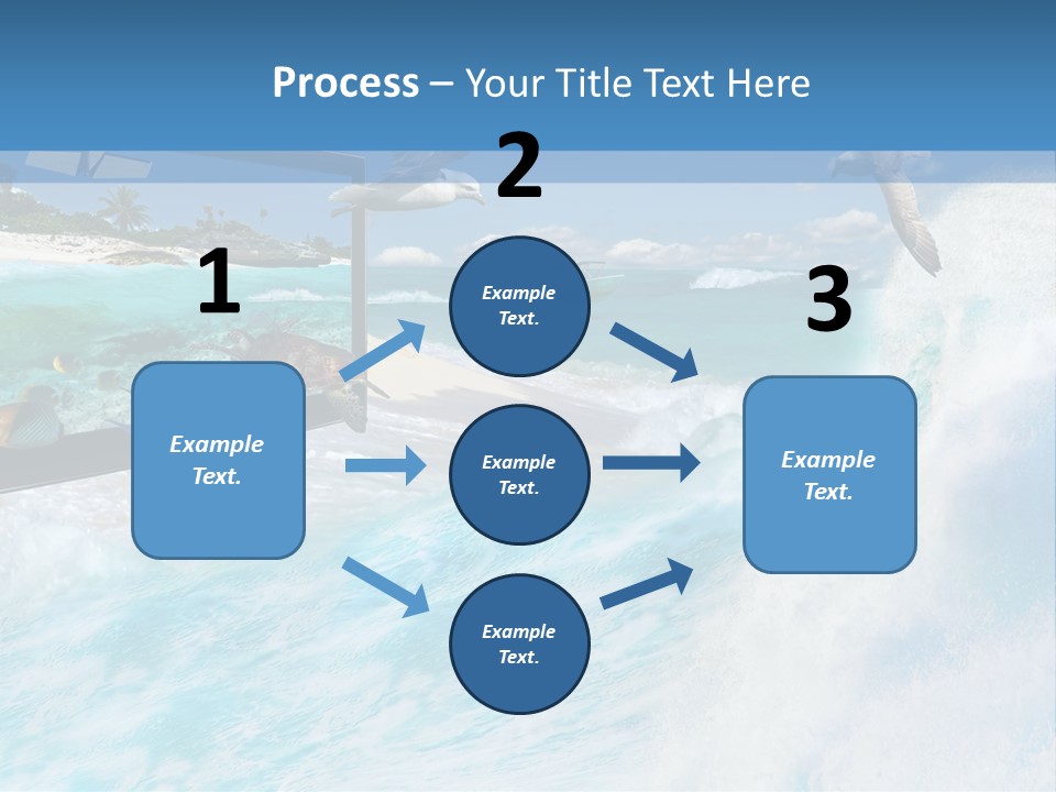 Tourism Banner Lcd PowerPoint Template