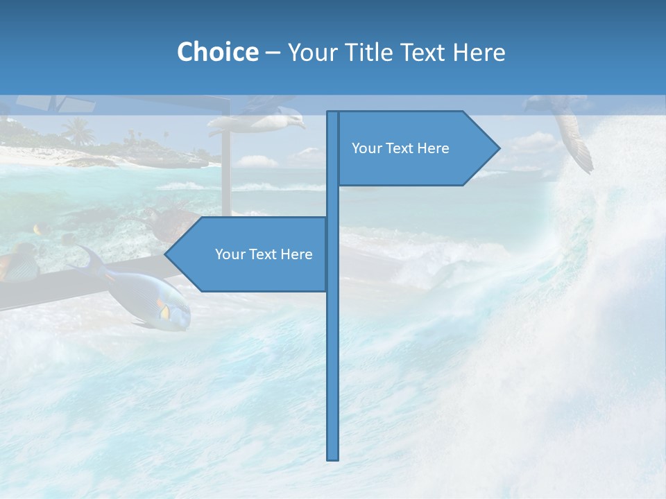 Tourism Banner Lcd PowerPoint Template