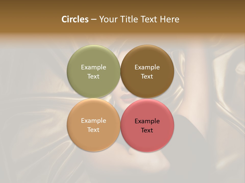 Elegant Woman Sensual PowerPoint Template