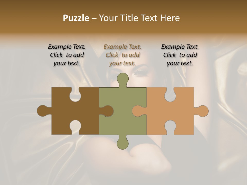 Elegant Woman Sensual PowerPoint Template