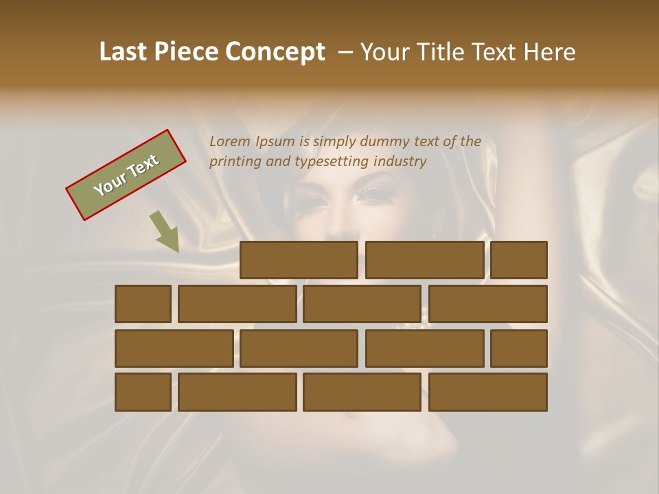 Elegant Woman Sensual PowerPoint Template