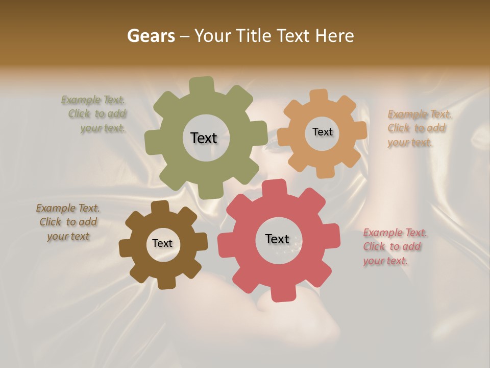 Elegant Woman Sensual PowerPoint Template