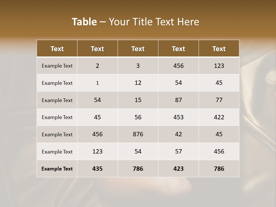 Elegant Woman Sensual PowerPoint Template