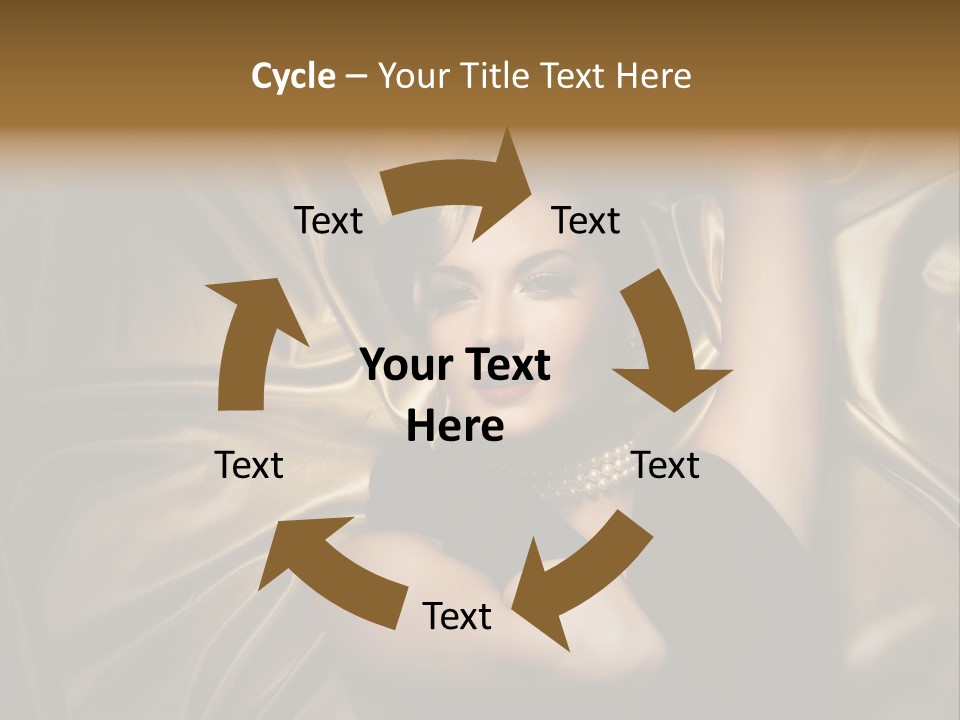 Elegant Woman Sensual PowerPoint Template