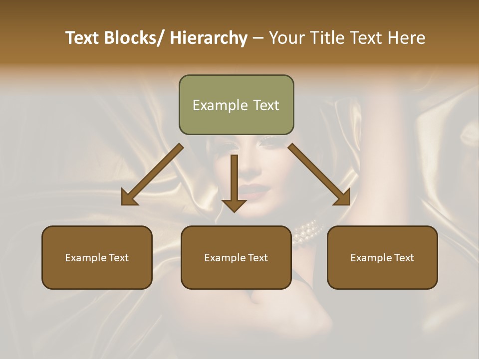 Elegant Woman Sensual PowerPoint Template
